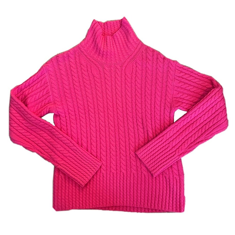French Connection Pink Turtle Neck Sweater